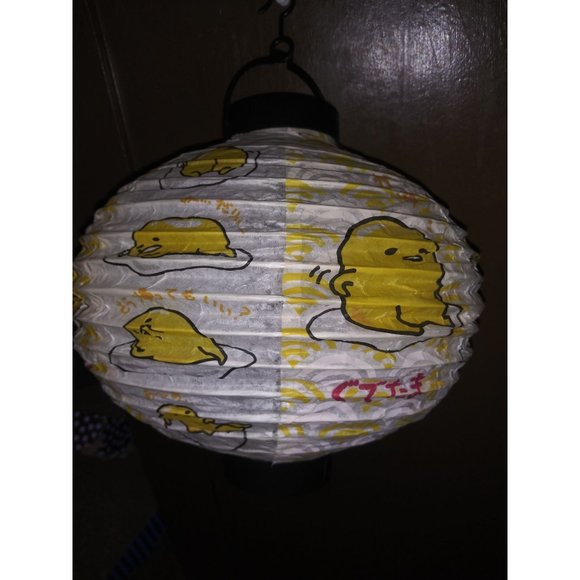 Sanrio Gudetama Chinese Paper Lantern LED Light Yellow Baby Chick Paper Lantern - Picture 9 of 16